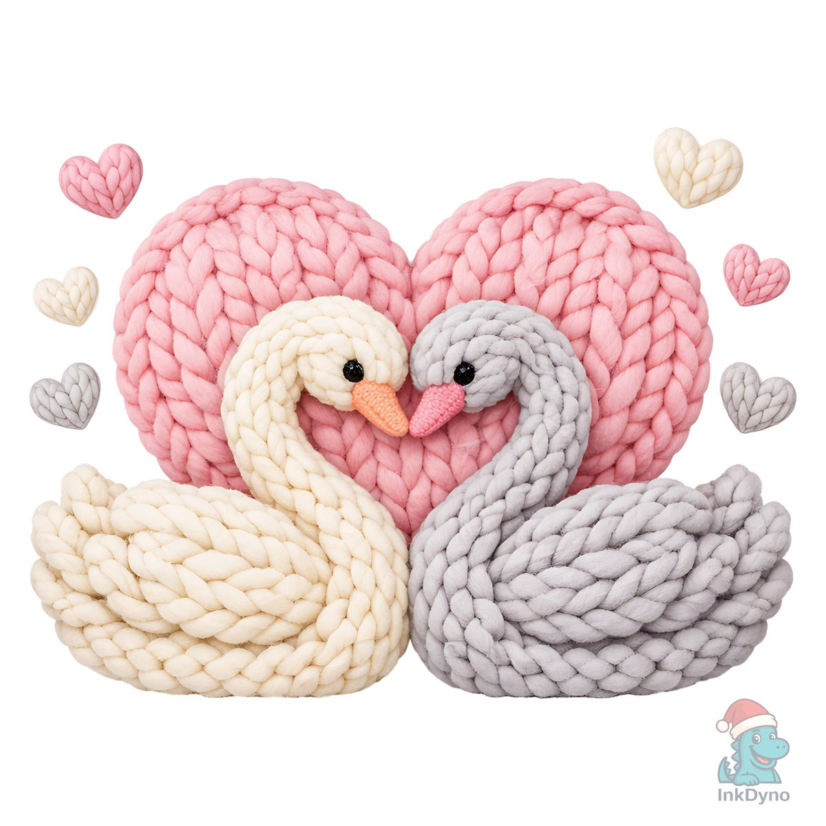 Latch Hook Yarn Valentine Goose