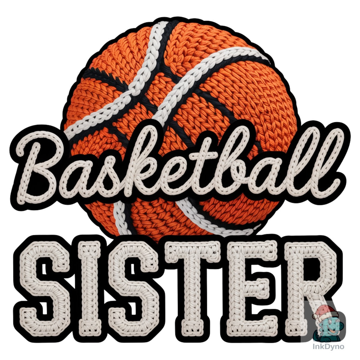 Basketball Sister Typography
