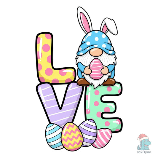 Easter Gnome Love - DTF Transfer