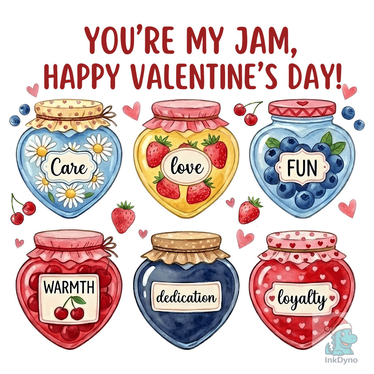 You're My Jam Valentine Jars Love