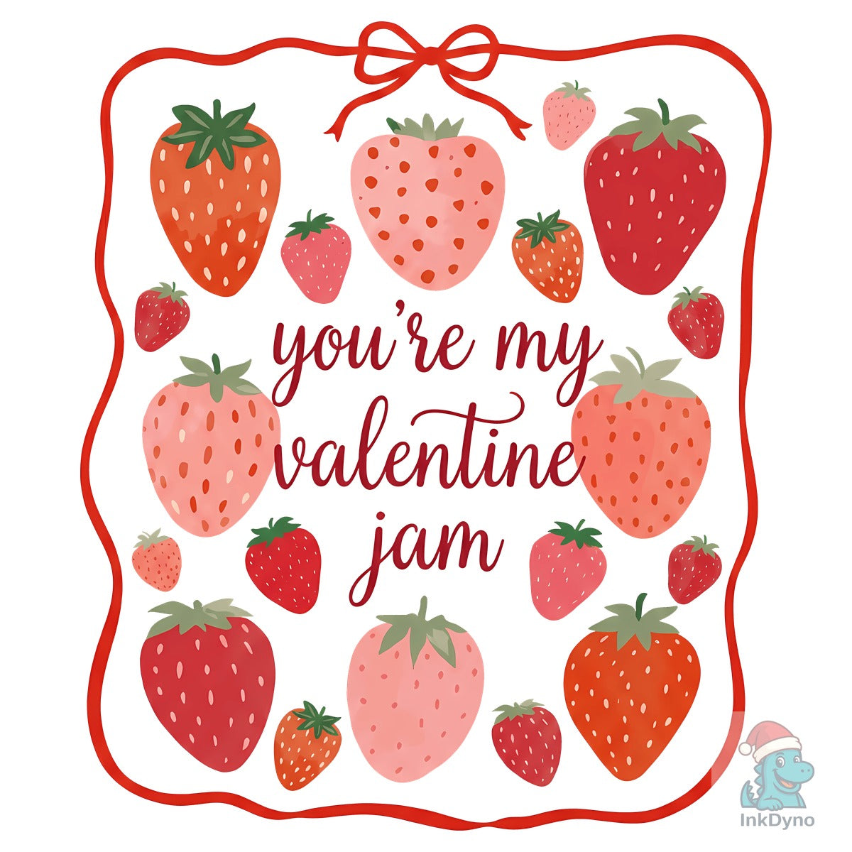 You're My Valentine Jam Strawberries