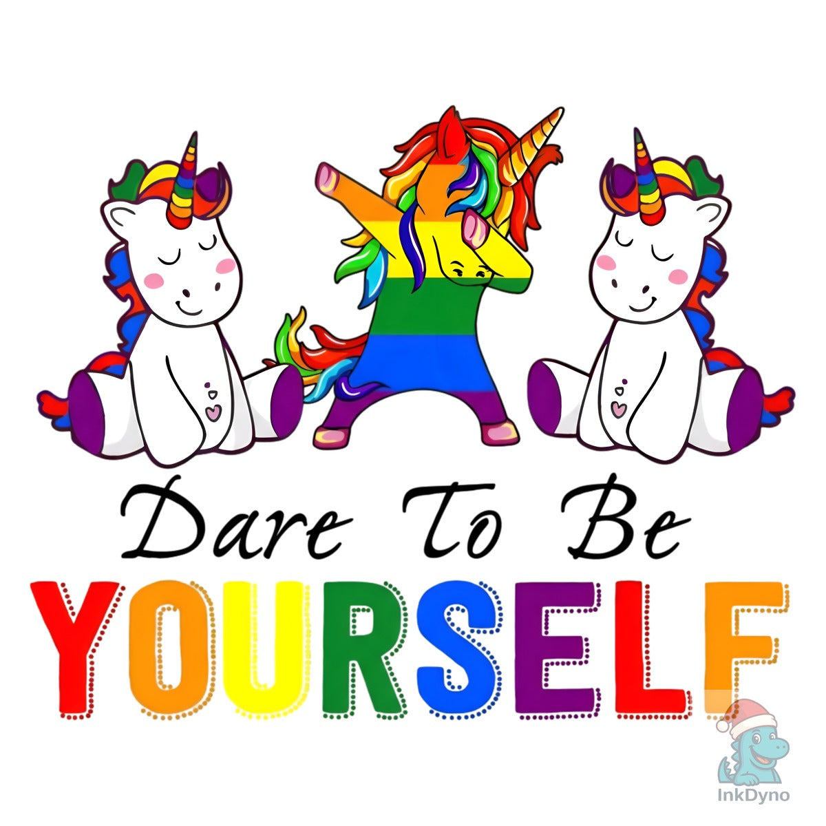 Born to Be Yourself Pride Unicorn