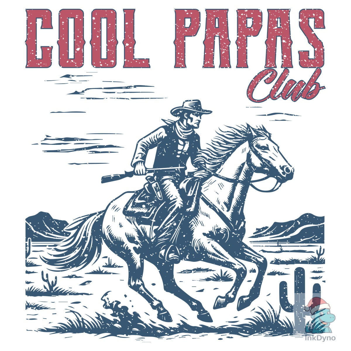 Cool Papas Club Rodeo Western Cowboy