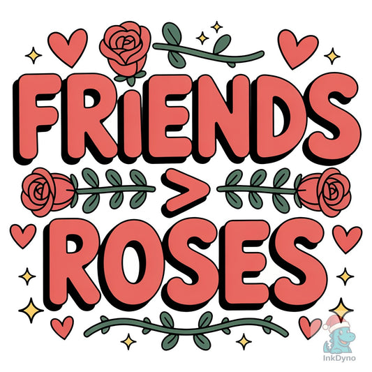 Friends & Roses Galentine's Day - DTF Transfer
