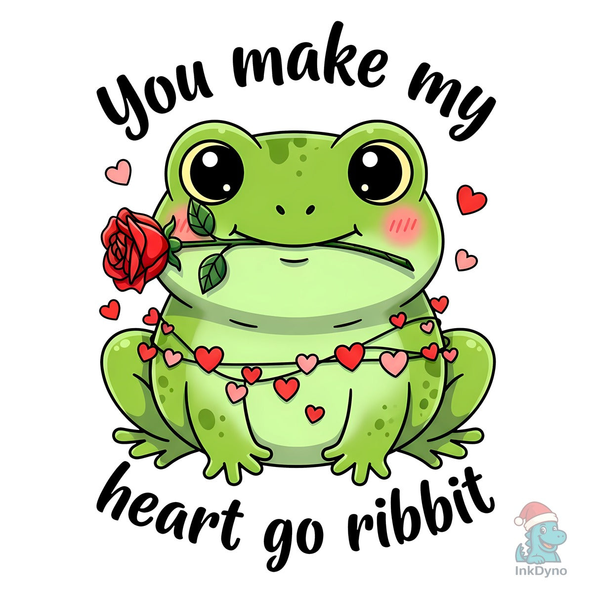 You Make My Heart Go Ribbit Frog