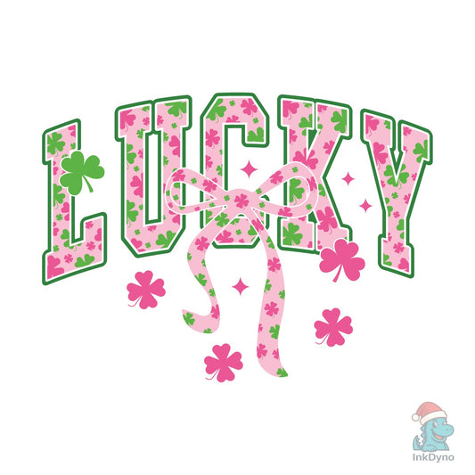 Lucky Bow St Patrick's Day - DTF Transfer