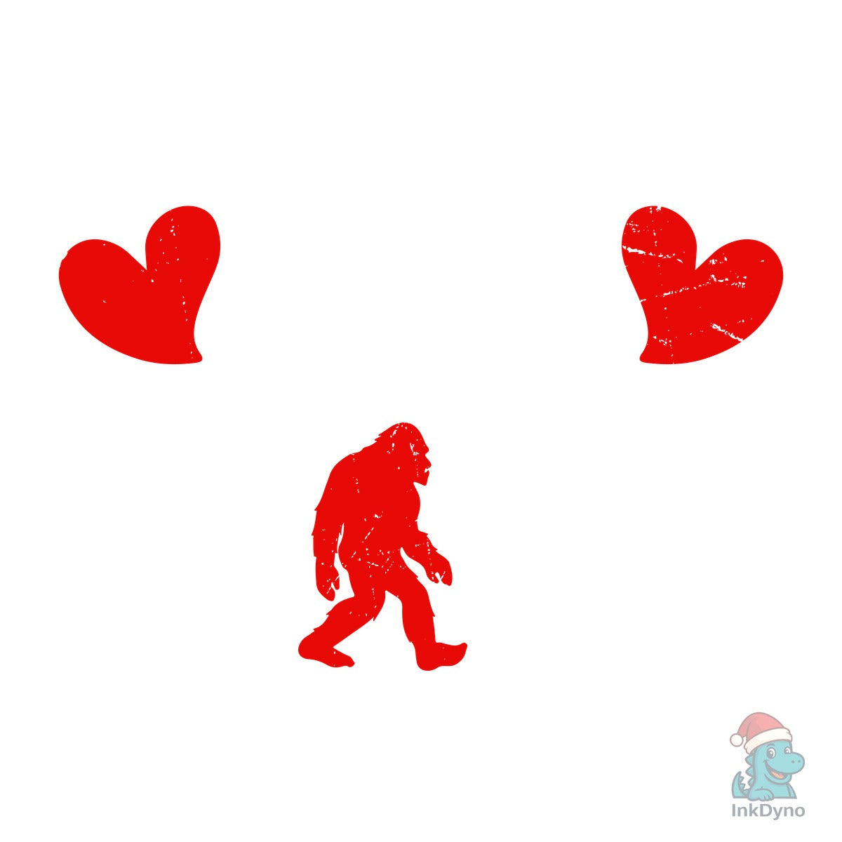 Bigfoot Be Mine Valentine's Day