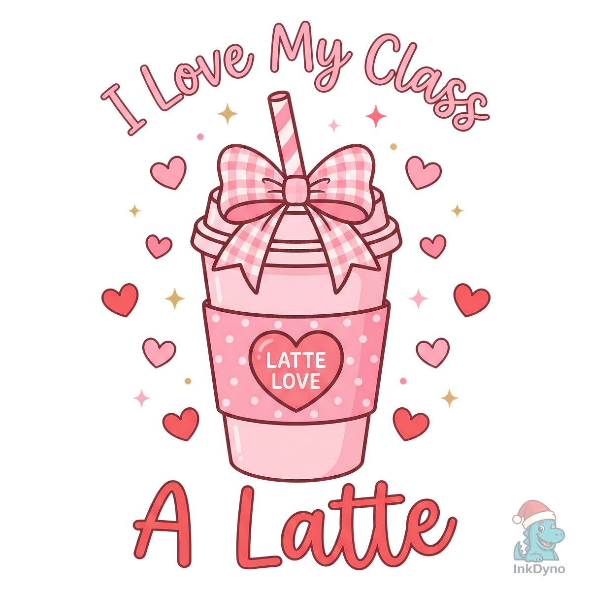 Cute Coffee Valentine Teacher Design