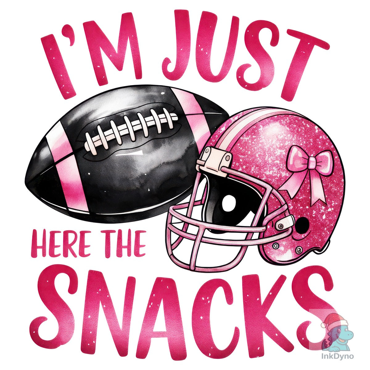 I'm Just Here for the Snacks Mascot