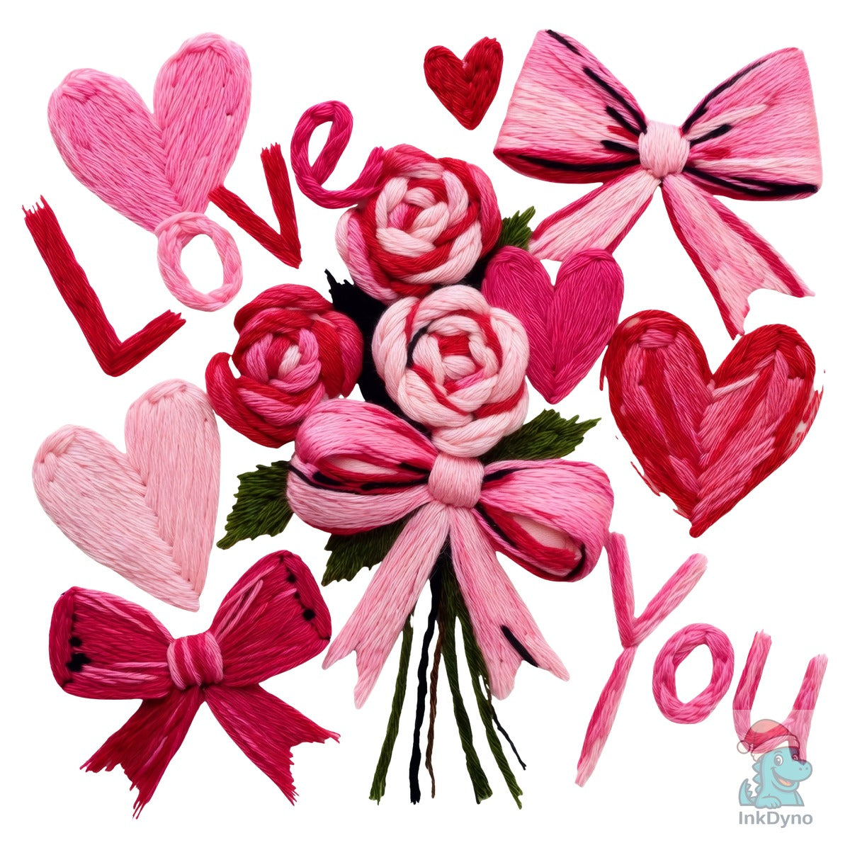 Valentine Love You Latch Hook