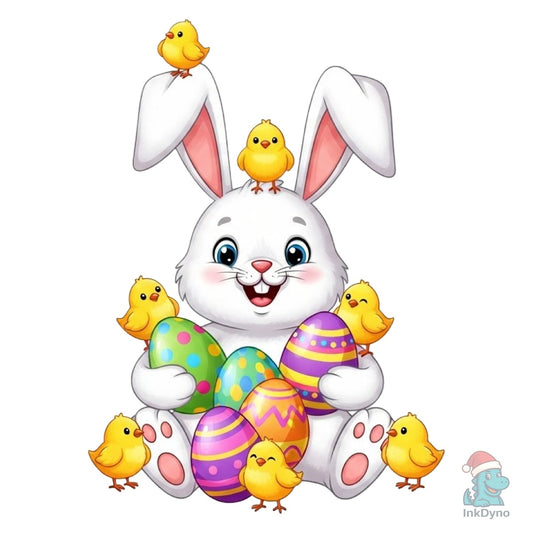 Colorful Easter Eggs - DTF Transfer