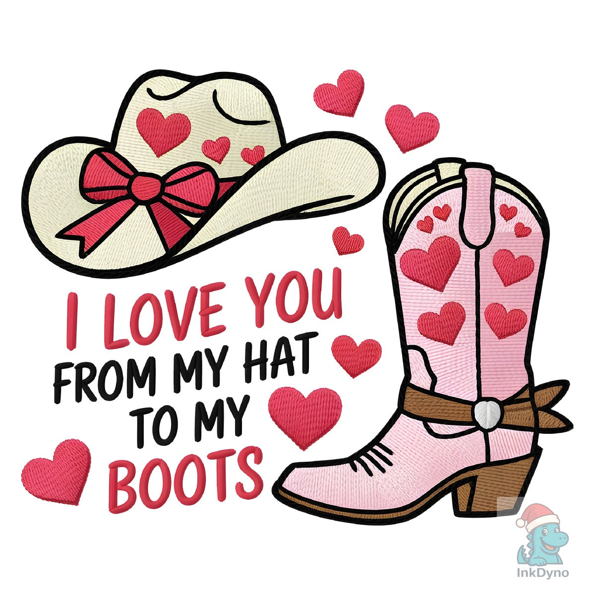 Cowboy Love Hat to Boots Romantic