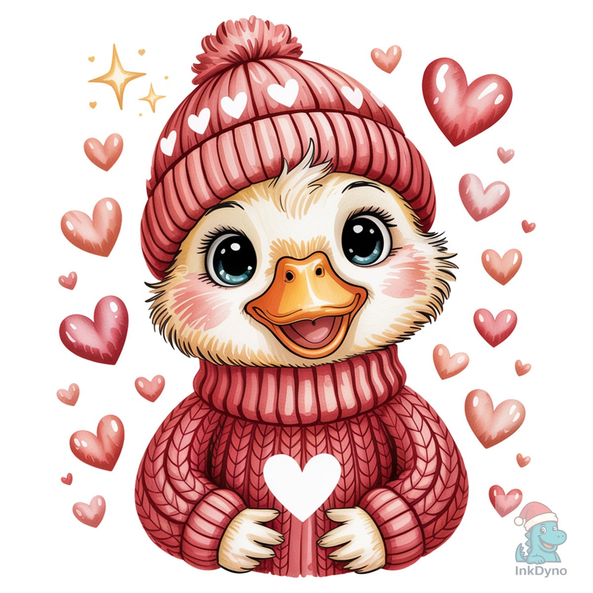 Preppy Funny Goose Valentines