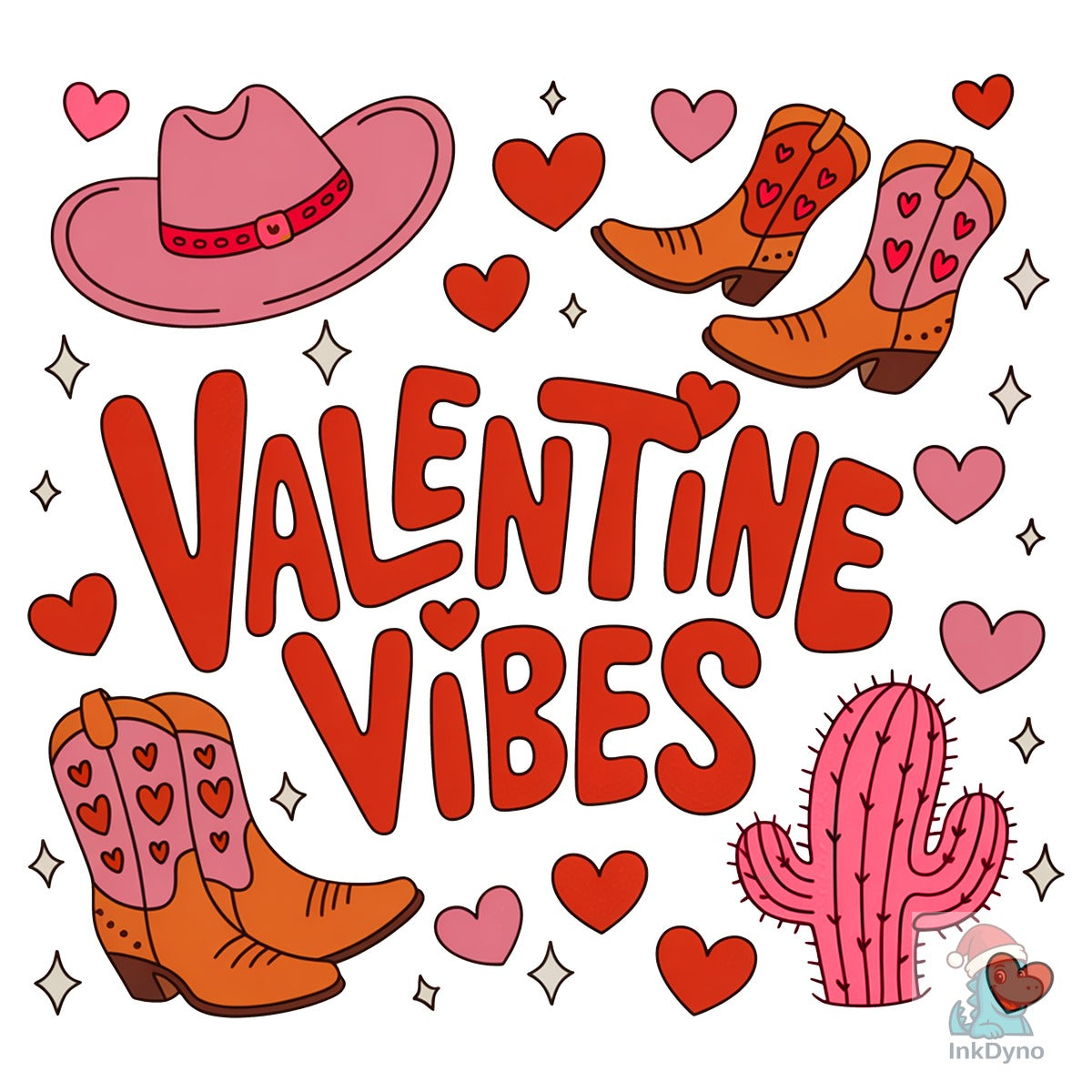 Valentine Vibes Country Girl