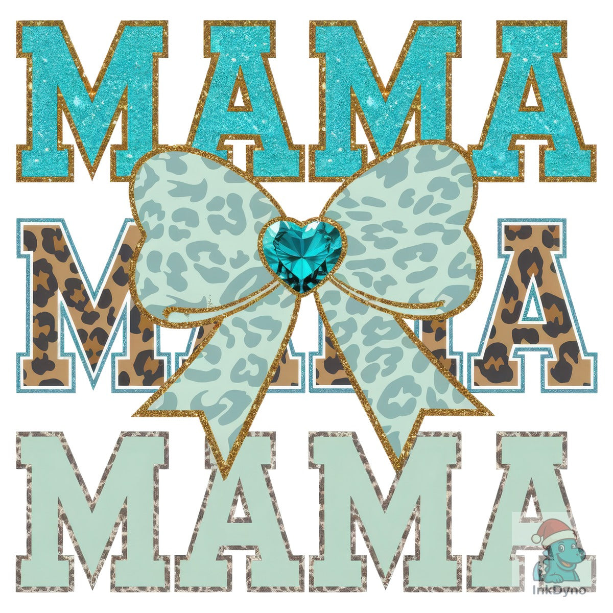 Western Mama Leopard Coquette Bow