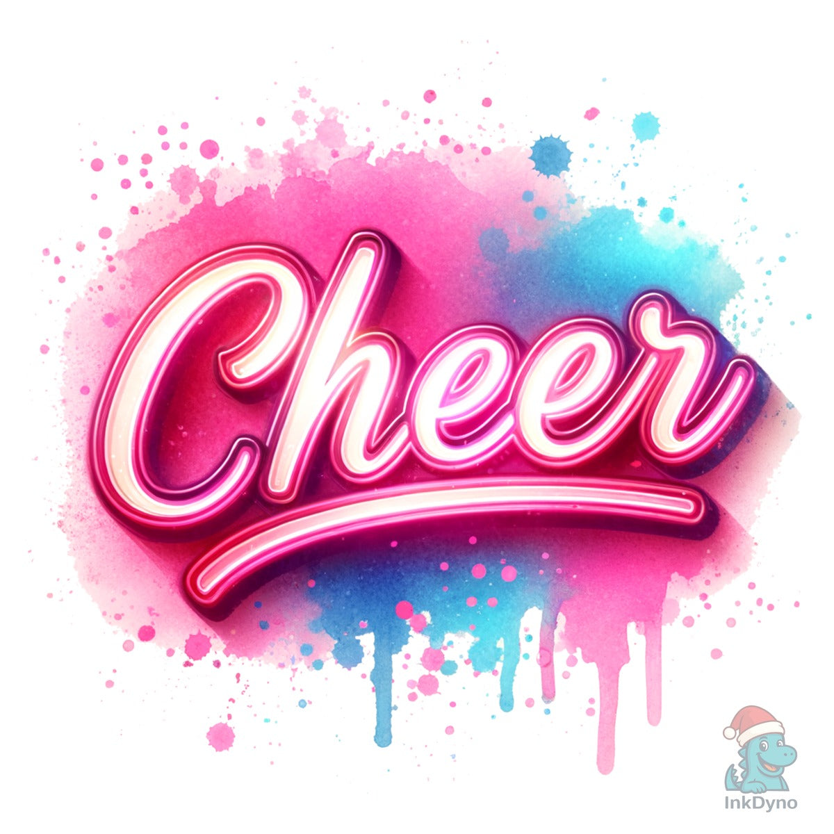Pink Neon Cheer Sport