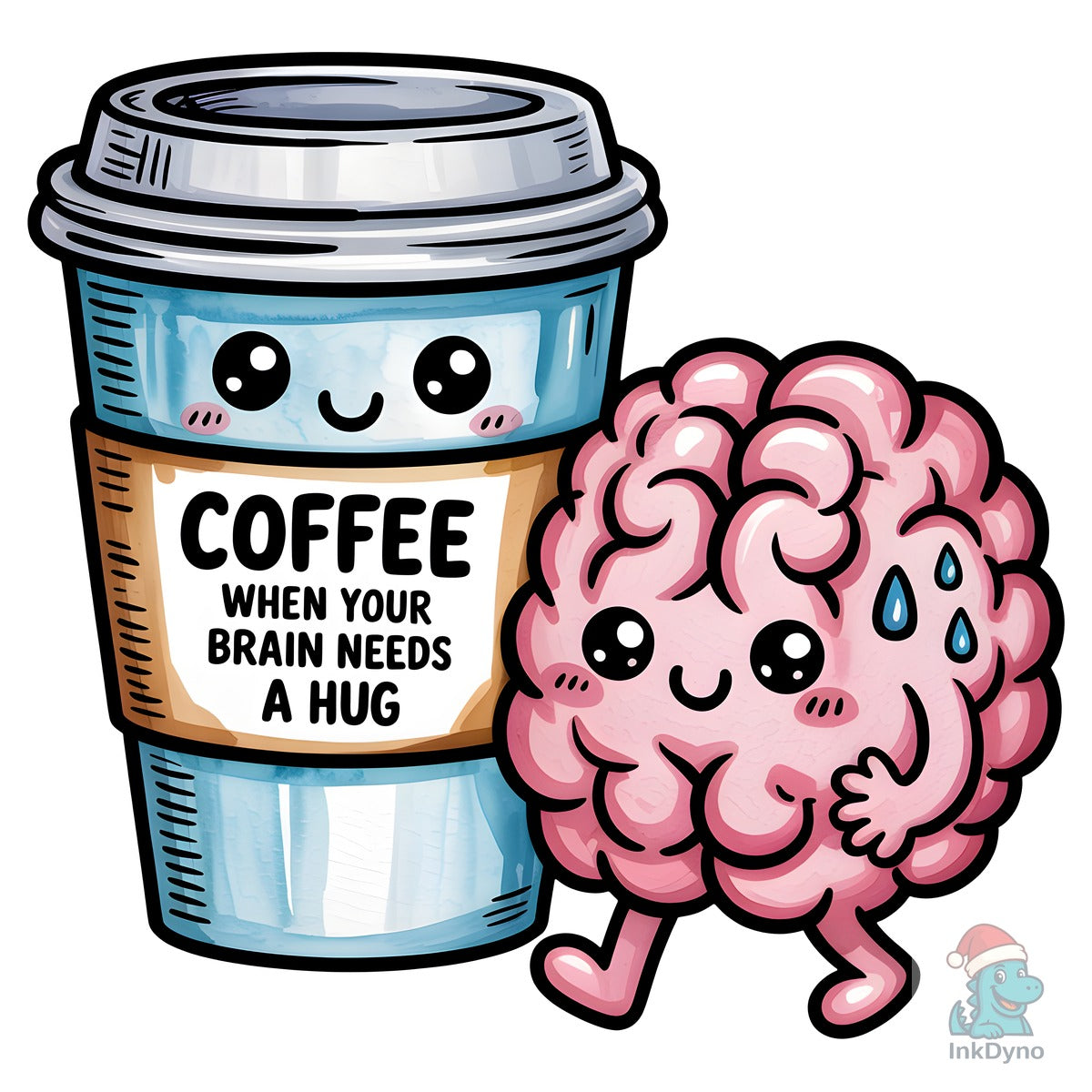 Whimsical Coffee Hug