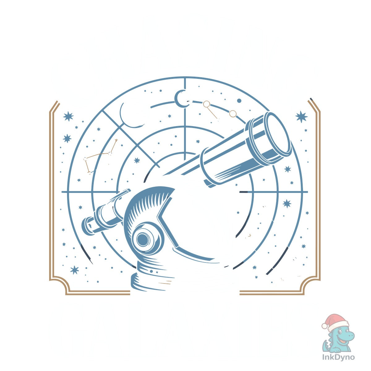 Chasing Galaxies Astronaut Design