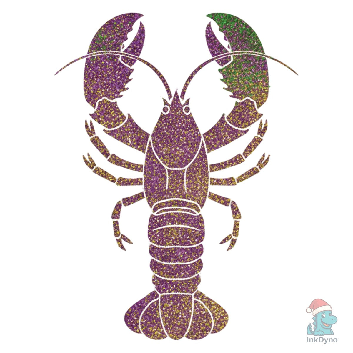 Crawfish Mardi Gras Kids Sublimation
