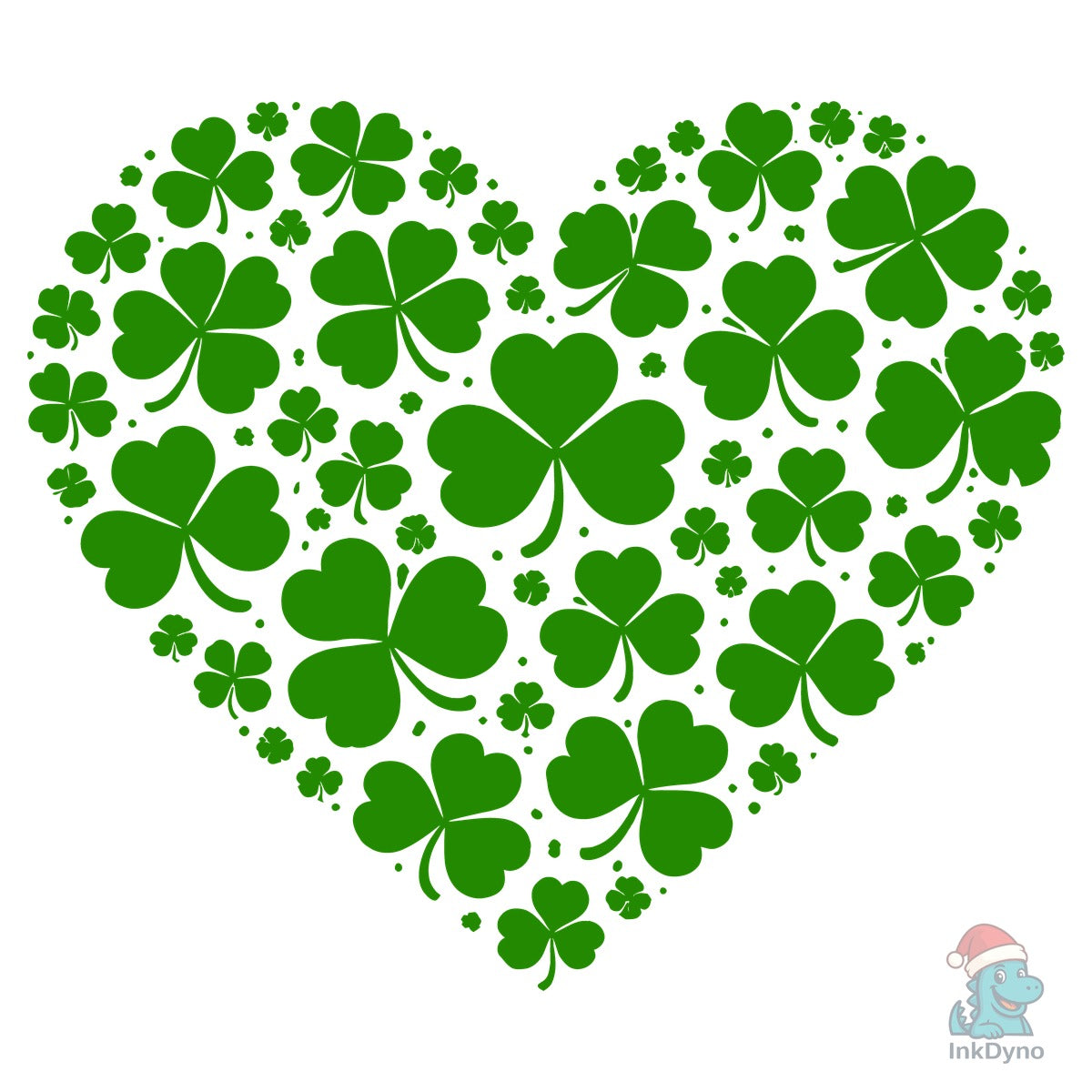 Shamrock Heart Irish Love