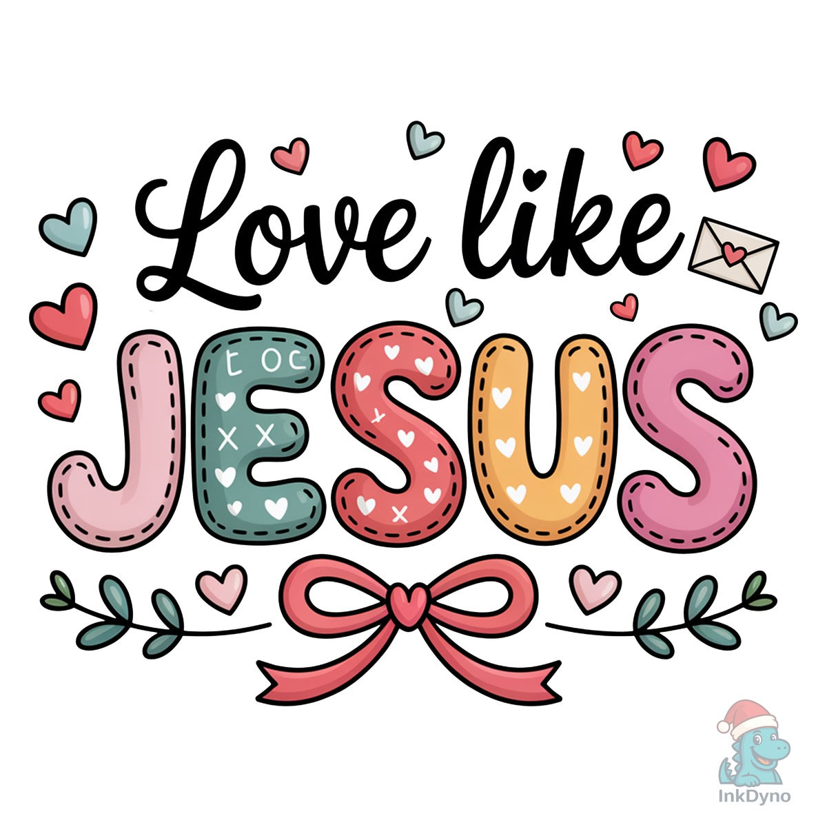Love Like Jesus Religious Christian