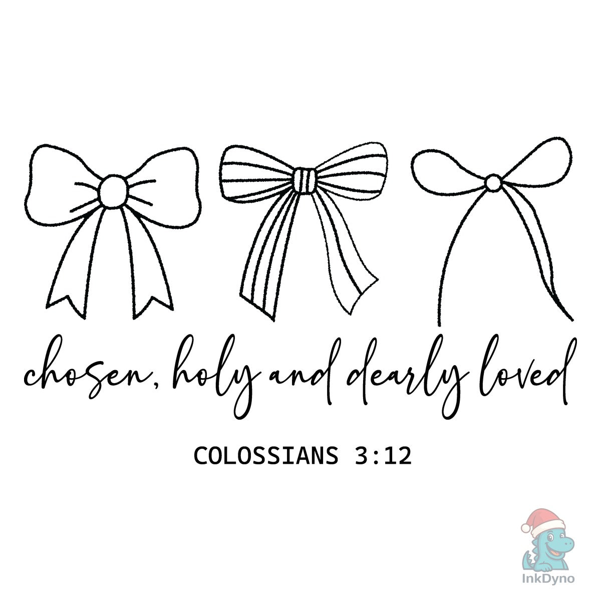 Chosen Holy Dearly Loved Christian