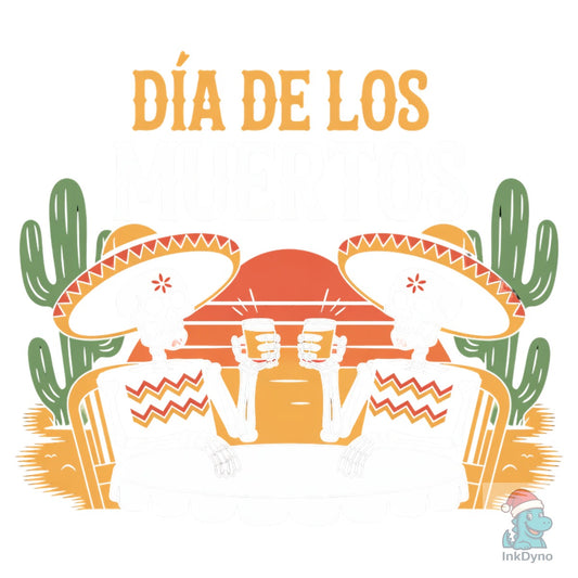 Día De Los Muertos Illustration - DTF Transfer
