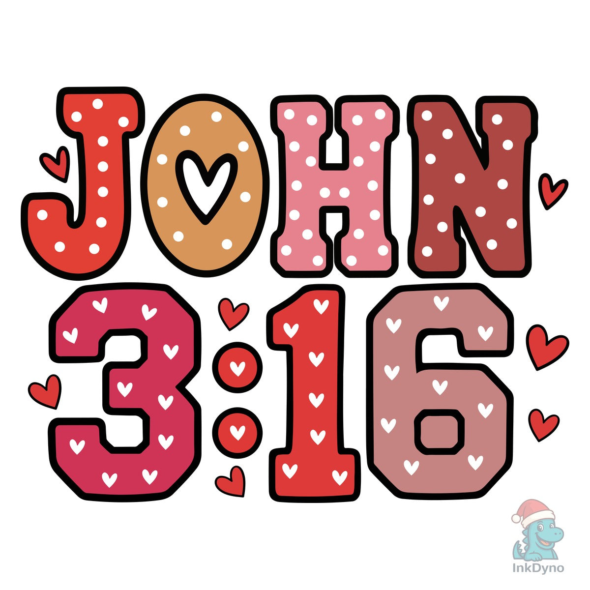 John 3:16 Valentine Bible Verse