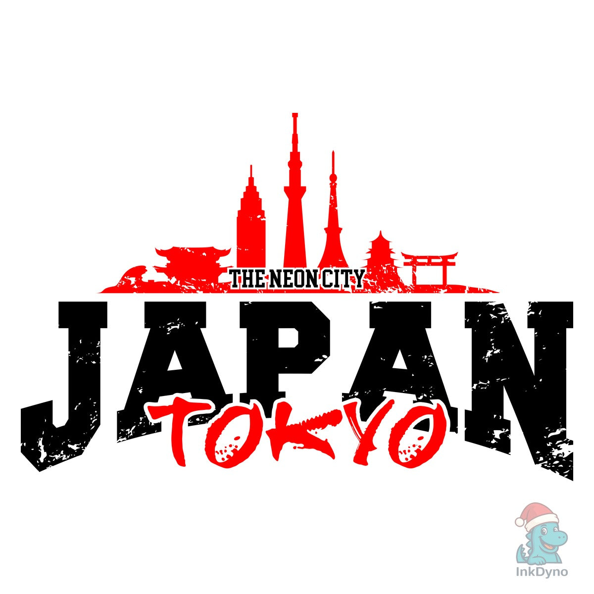 Distressed Tokyo Japan Shirt
