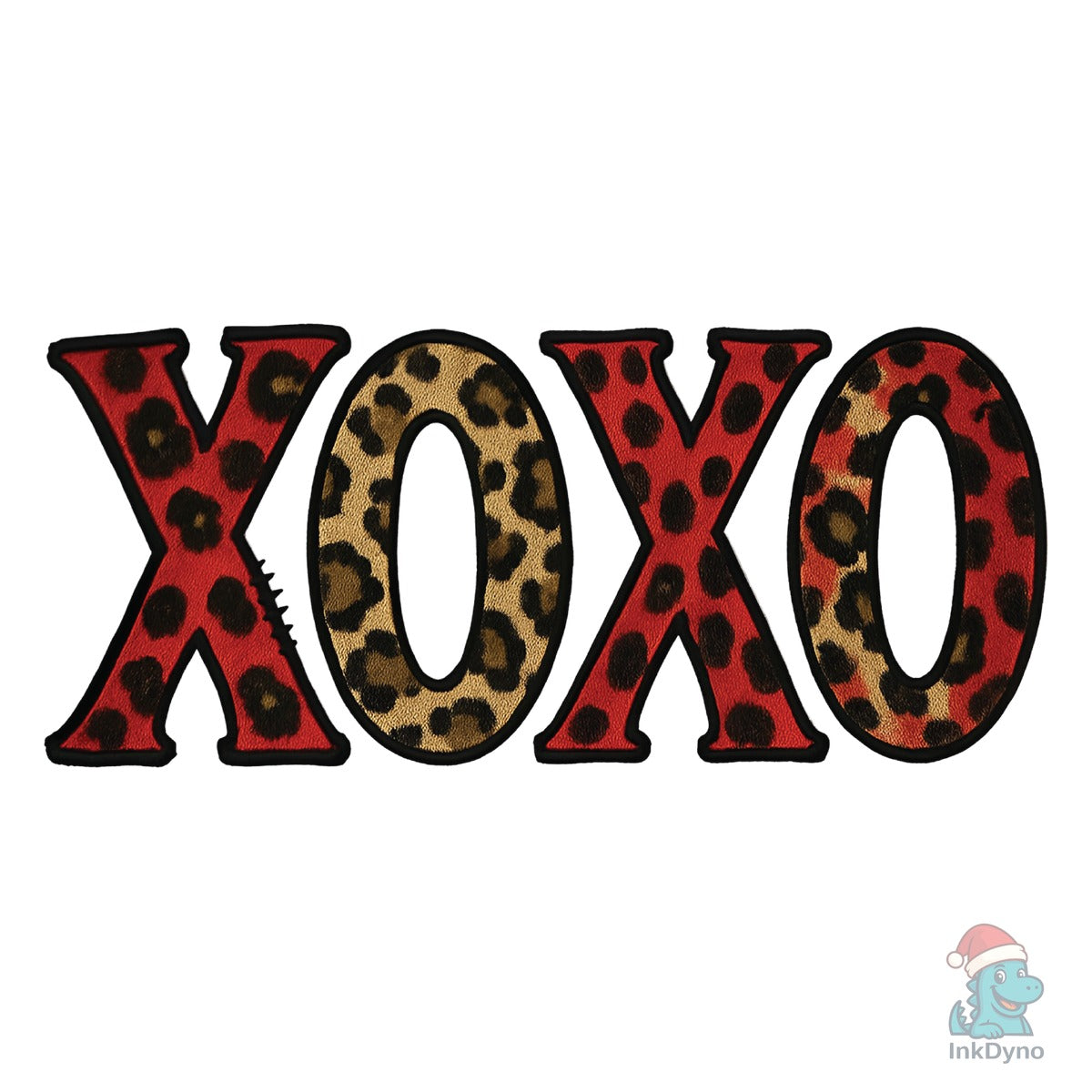XOXO Leopard Red Valentine's