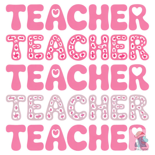 Retro Teacher - DTF Transfer