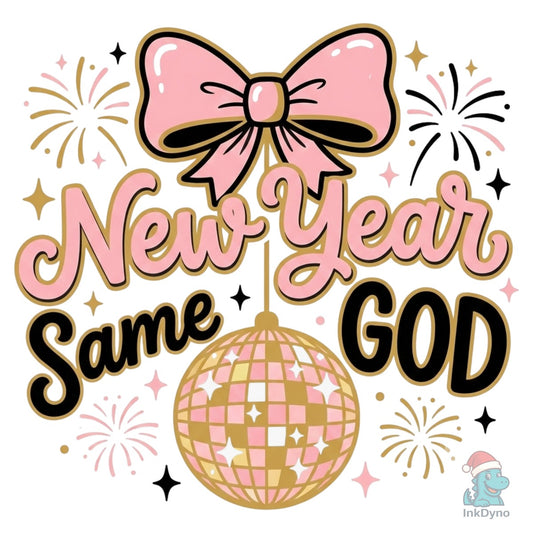 Same Great God 2026 Christian New - DTF Transfer
