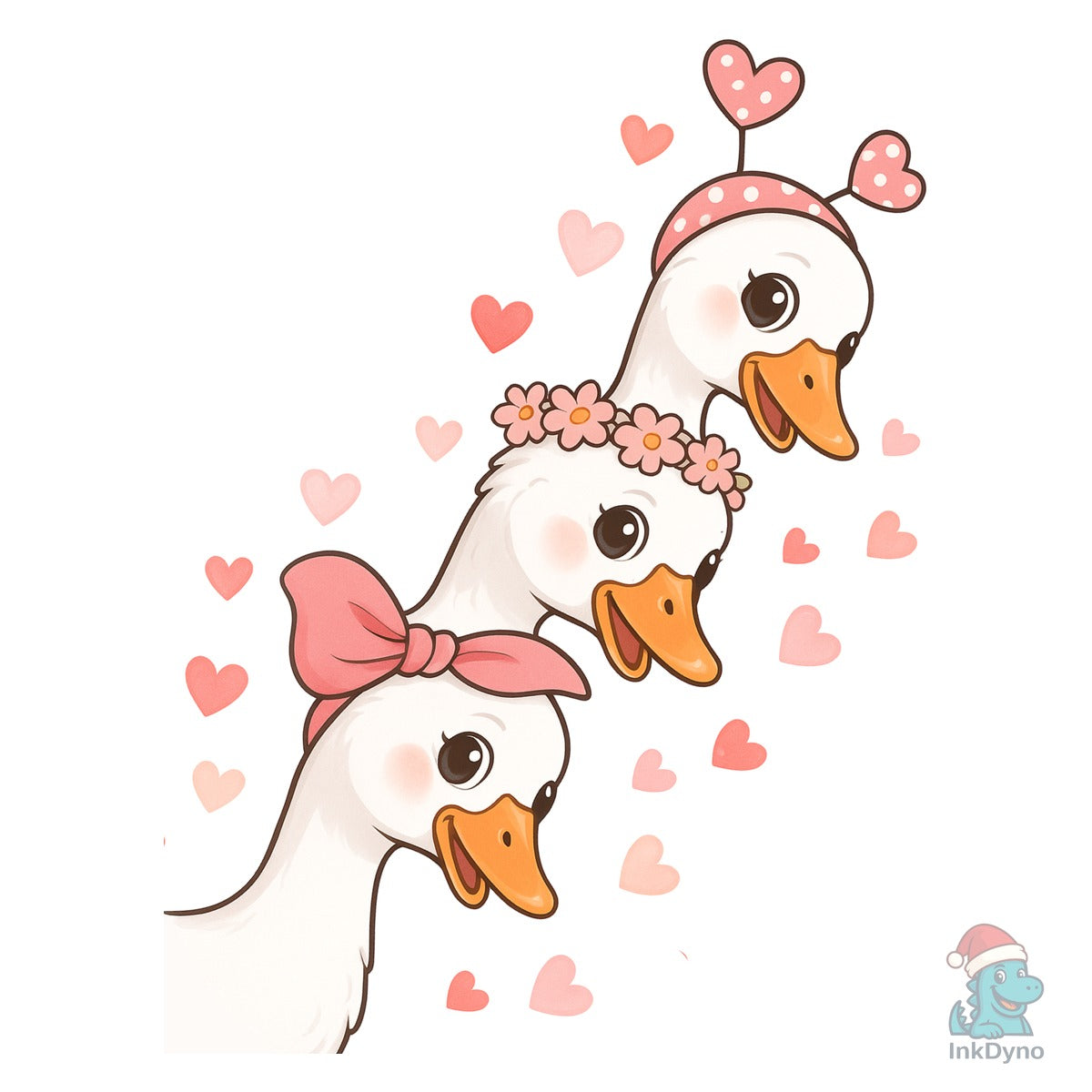 Funny Valentine Goose Cute Valentinr