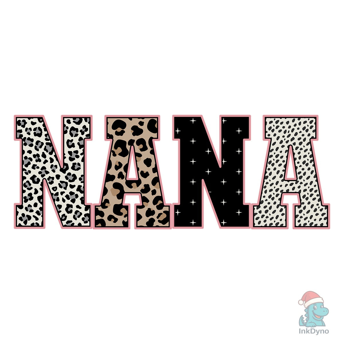 Leopard Nana Family Sublimation