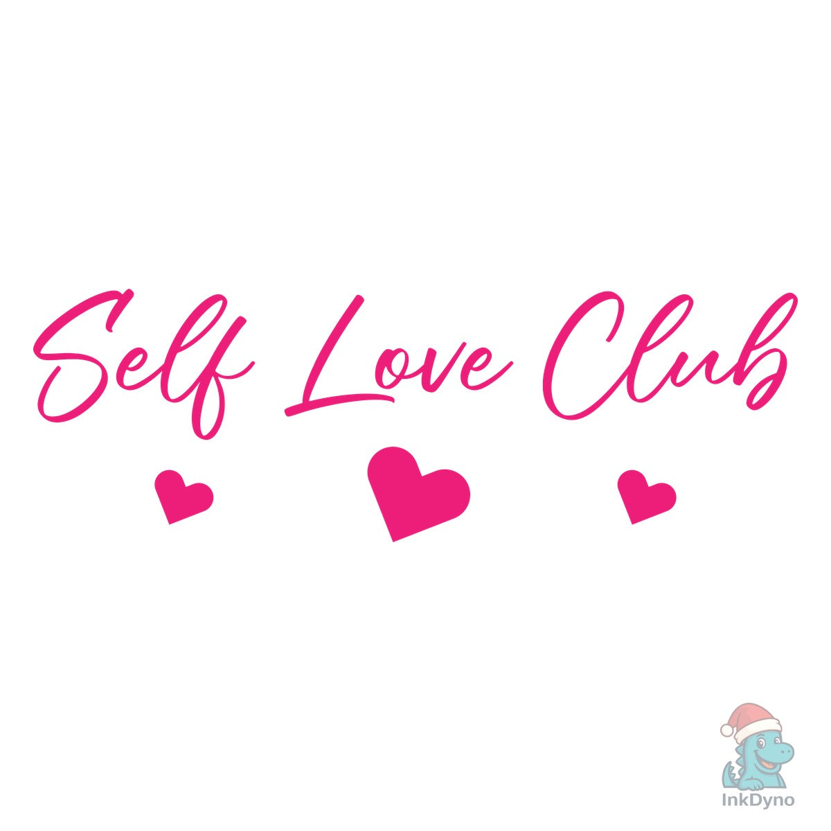 Self Love Club T-shirt Design