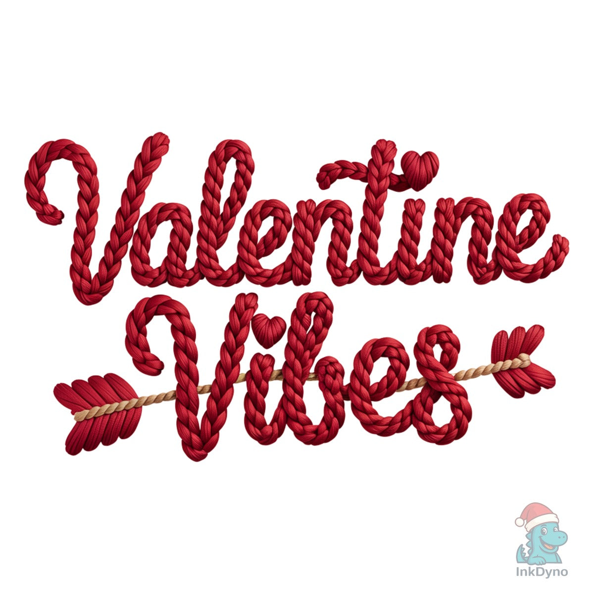 Crochet Valentine Vibes Typography