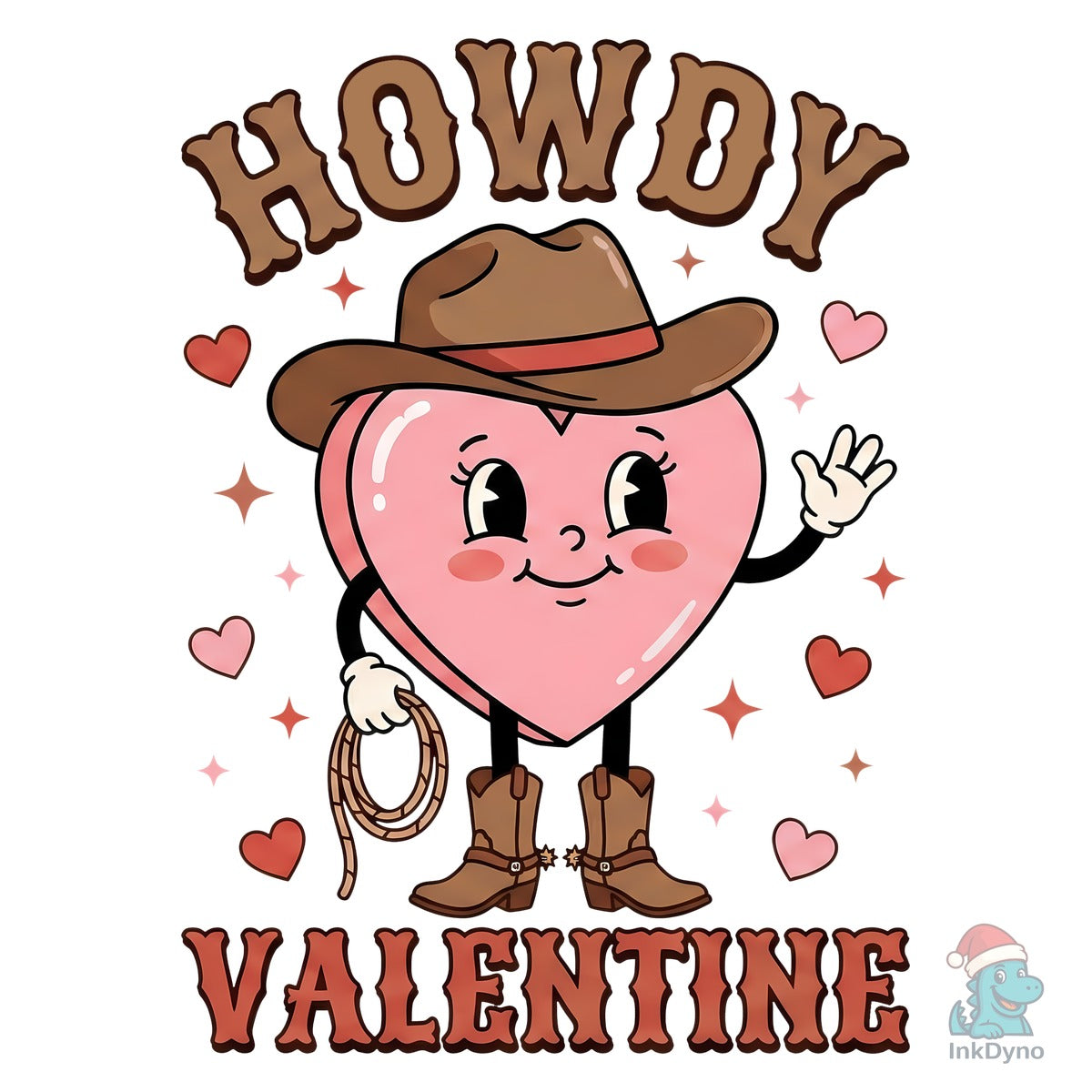 Howdy Valentine Cowboy Heart