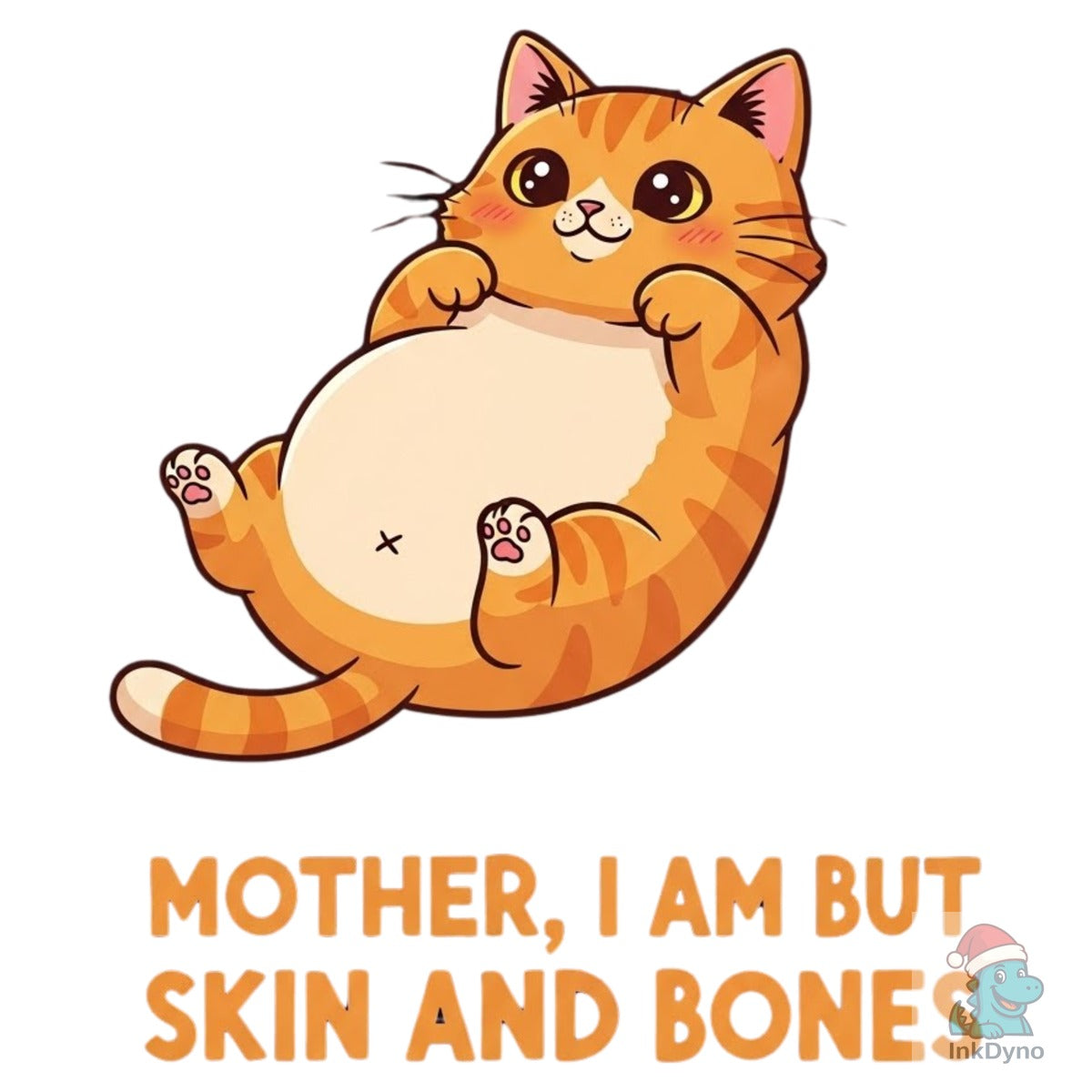 Mother I Am but Skin and Bones Cat