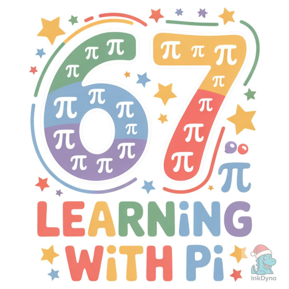 67 Learning with Pi Colorful Pi