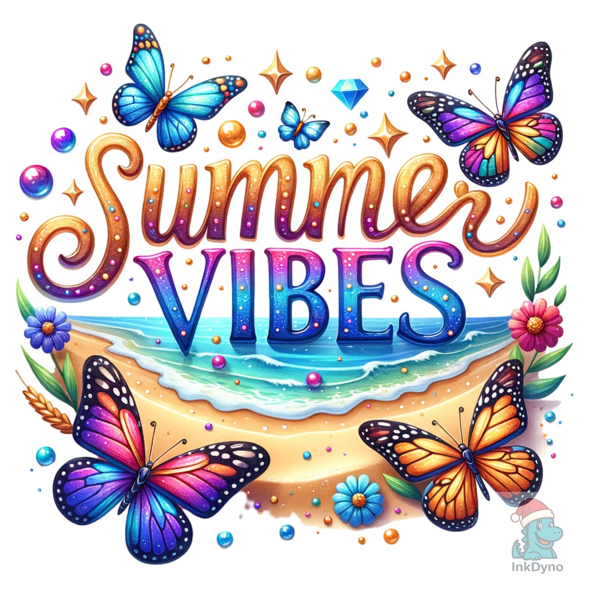 Summer Vibes Butterflies
