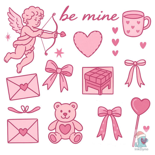 Be Mine Valentine Valentine's Day - DTF Transfer