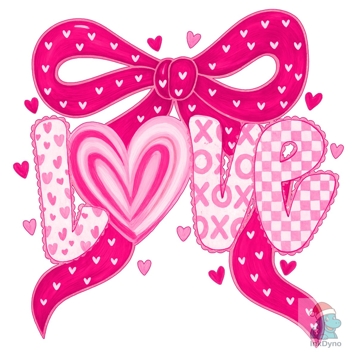Coquette Pink Love Valentine's Day