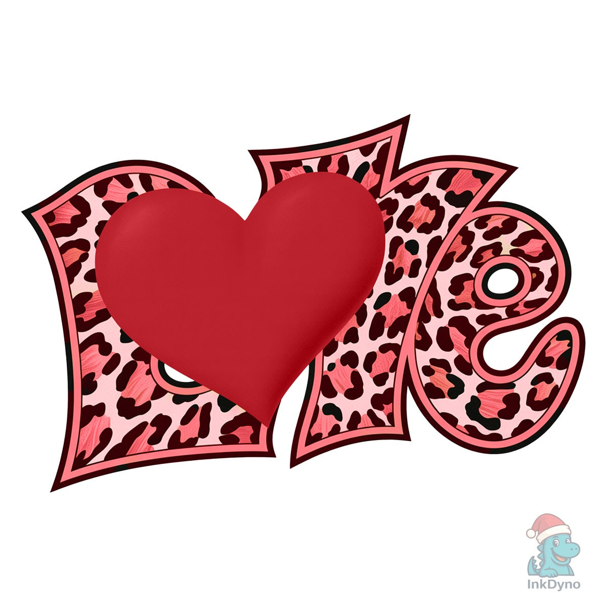 Love Applique Embroidery Design