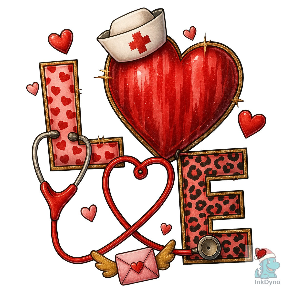 Nurse Love Stethescope Nurse Life