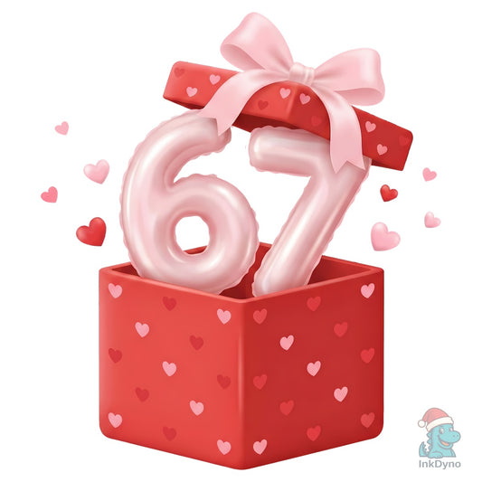 Six Seven 6 7 Viral Meme Valentine - DTF Transfer