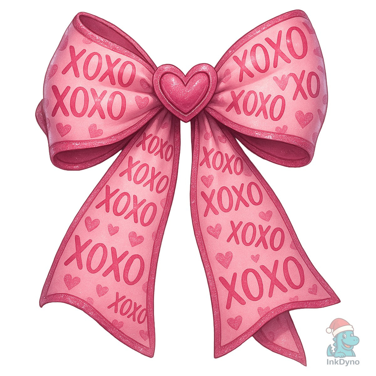 Xoxo Coquette Bow Pink Bow