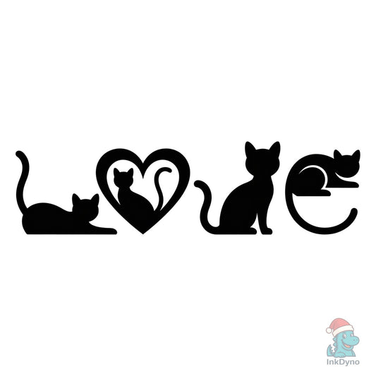 Love Heart Romantic Love - DTF Transfer