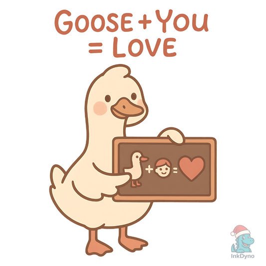 Coquette Valentine Goose Goose You - DTF Transfer