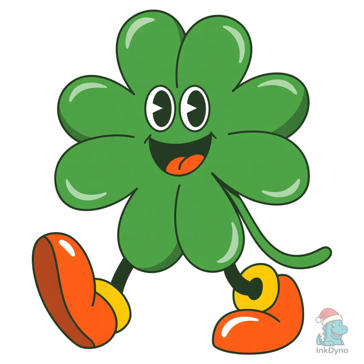 Cute Shamrock Character