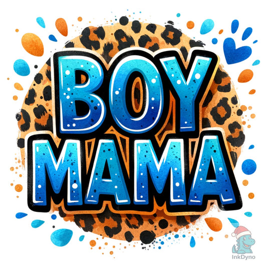 Leopard Boy Mama - DTF Transfer